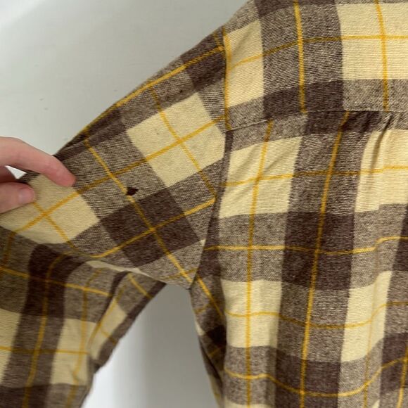Vintage 40s Monterey Club Sportswear Plaid Wool Shacket As Is - Picture 7 of 8